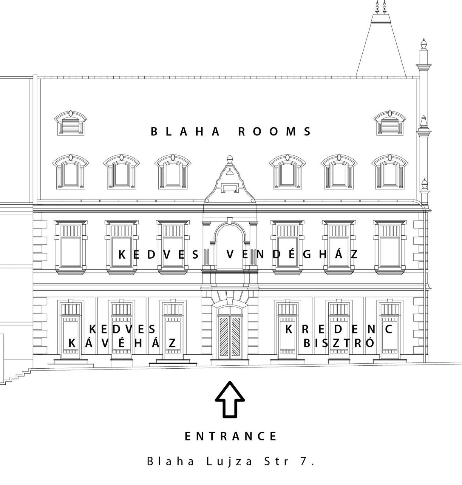 Blaha Rooms バラトンフレド エクステリア 写真